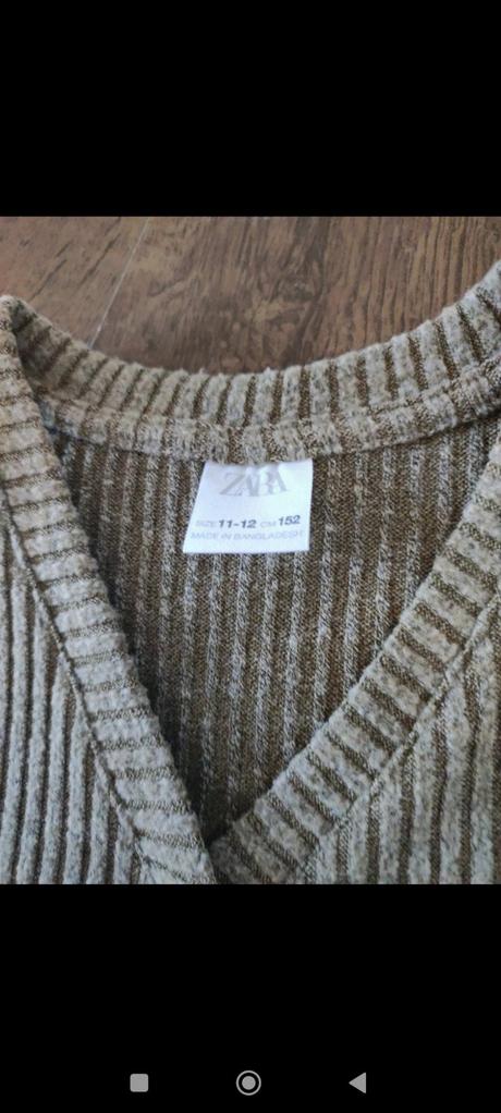 Dievčenská vestička s tričkom, zara,146