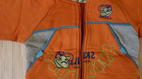 Oranzova mikina,frog,74/80, frog,80