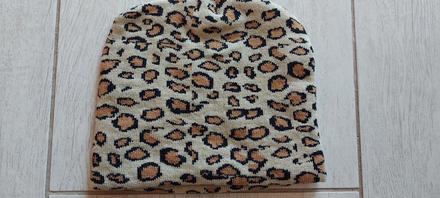 Čiapka leopardí vzor,
