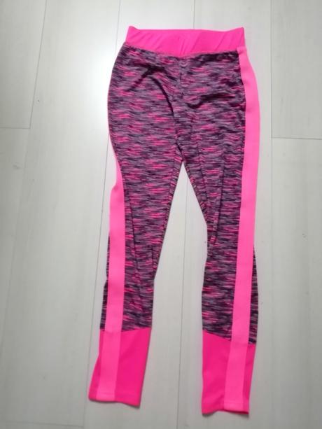 Leginky pre dievčatka ruzovosede vel. 158-164, 158