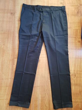 Pietro filipi pánske pukové nohavice čierne veľ.54, pietro filipi,54