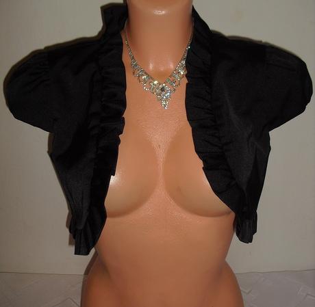 Orasy satenove volanikove bolerko, orsay,s