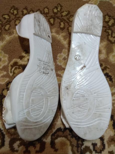 Gumové balerínky s mašľou, 37