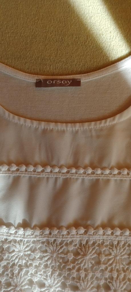 Blúzočka- tričko  s, orsay,s