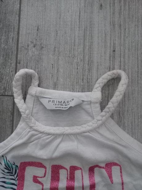 Tričko biele 92, primark,92