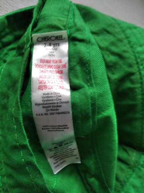 Zelený klobúčik, cherokee,104