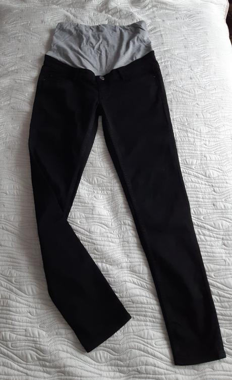 Čierne tehotenské nohavice, esmara,38