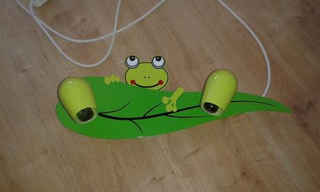 Žabková lampa do detskej izby, 