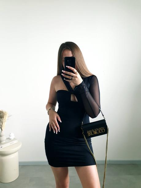 Čierne šaty 38, 38