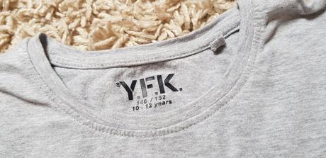 Tričko šede 10-12 rokov, 146