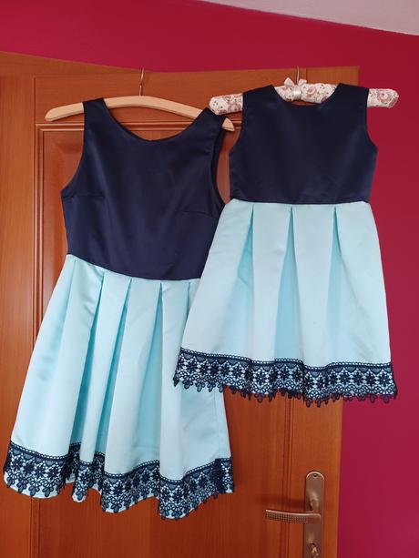 Slávnostné šaty mama a dcéra, 36