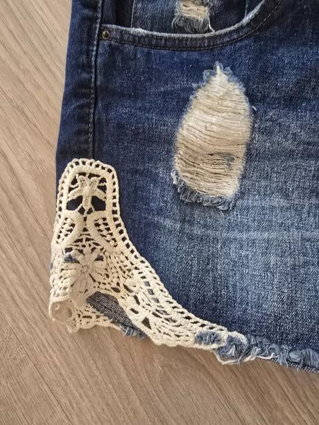 Kraťasky rifľové, 30