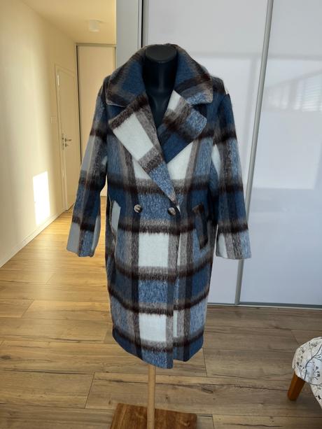 Kabát s prímesou vlny, reserved,s