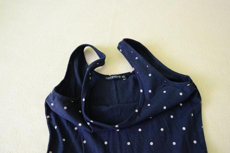 Letné bodkované bavlnené šaty, terranova,158