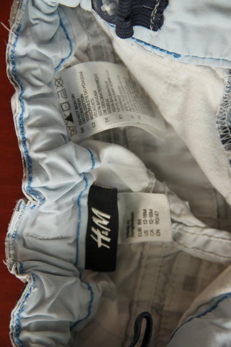 Šortky - niektoré nenosené, h&m,86