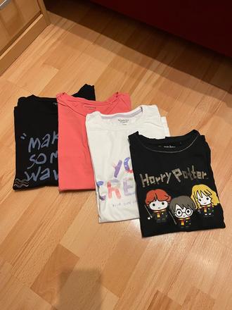 Trička krátky rukáv - 4ks, reserved,152