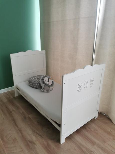 Klups marsell 140x70 white detská postieľka, šírka (cm): 70,dĺžka (cm): 140