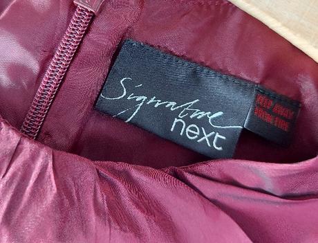 Bordové slávnostné šaty next signature, next,128