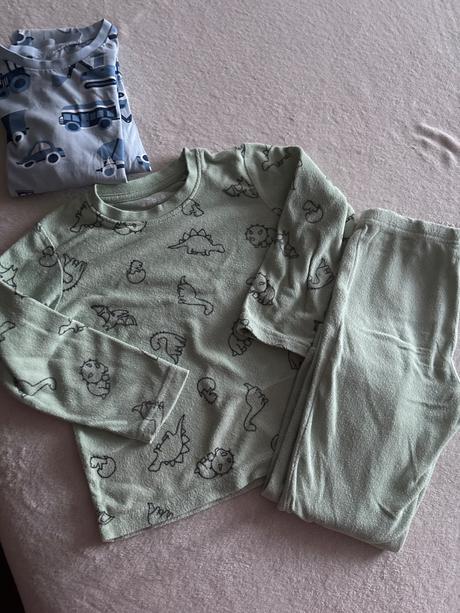 Pyžamká 2x, h&m,110