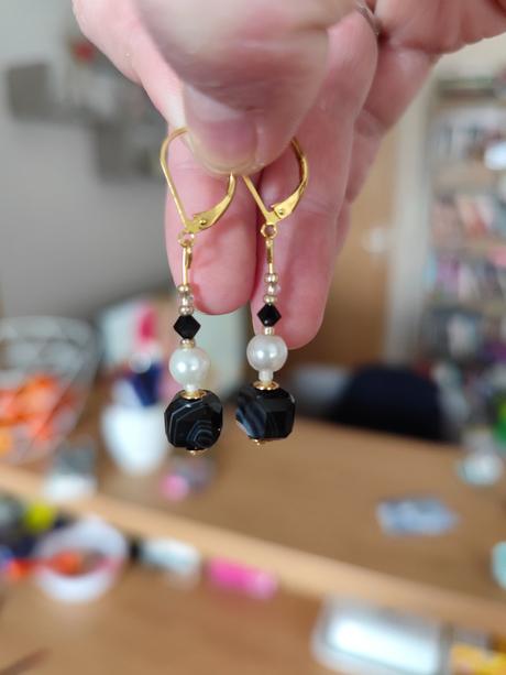 Set achát citrín ónyx,