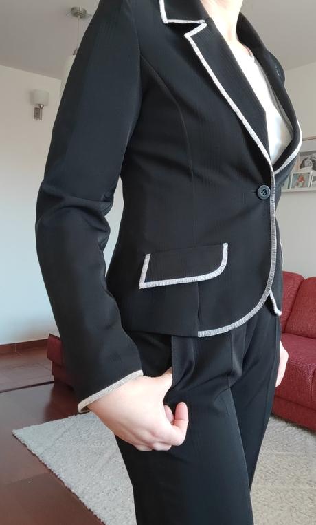 Nohavicový kostým chantall, chantall,42