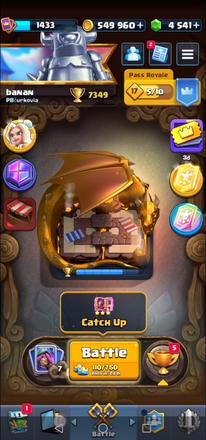 Predám hru clash royal,