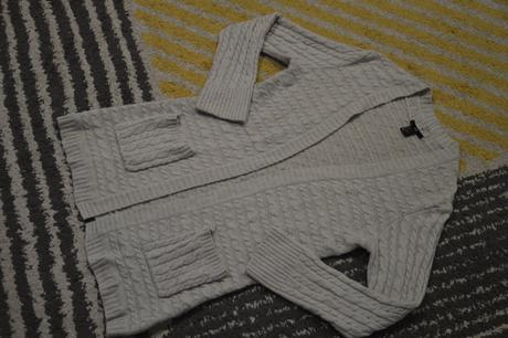 Trblietavý sveter, h&m,s