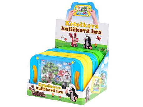 Guľôčková hra krtko modrá, 