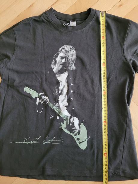 Tričko kurt cobain, h&m,xs