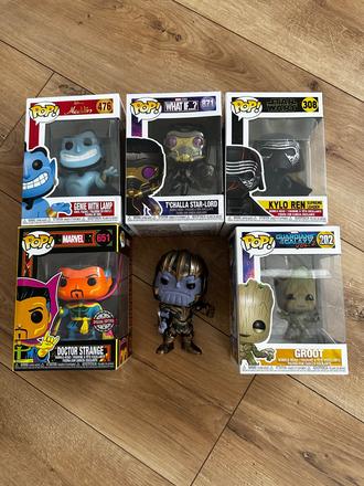 Pop figúrky rôzne,