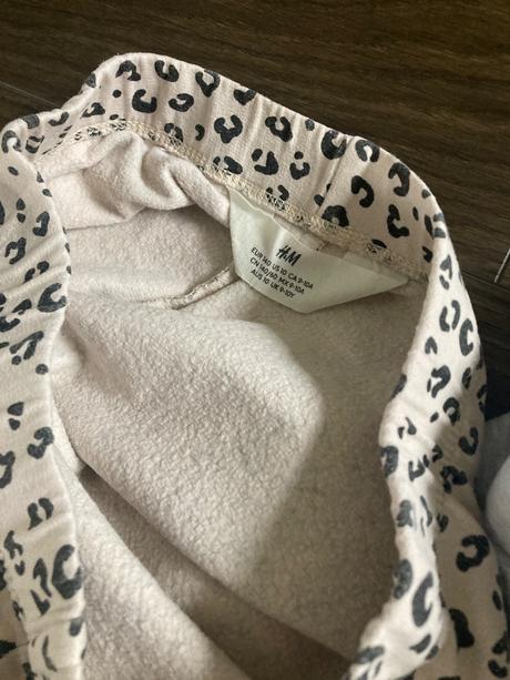 3ks vyteplené legíny h&m, h&m,140