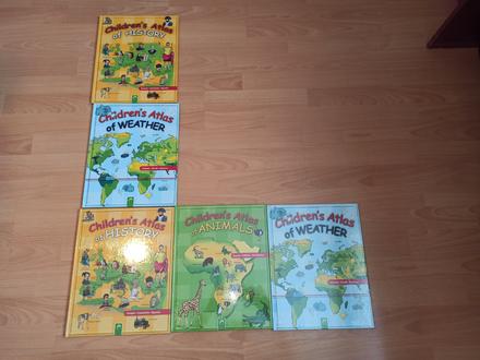Children's atlas history / weather / animals,