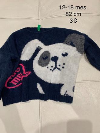 Detský sveter, benetton,86