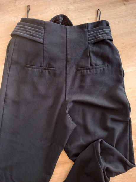 Nohavice s vysokým pásom, topshop,36