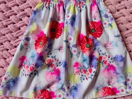 Letné šaty pre dievčatko, 92