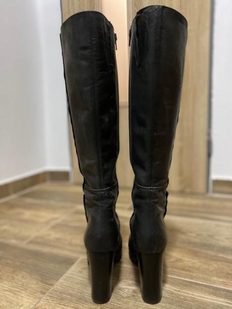 Kožené čižmy baťa, baťa,37