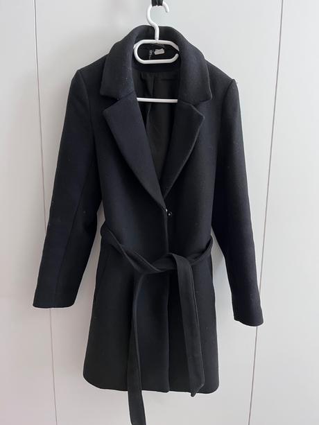 Kabát s obsahom vlny, h&m,s