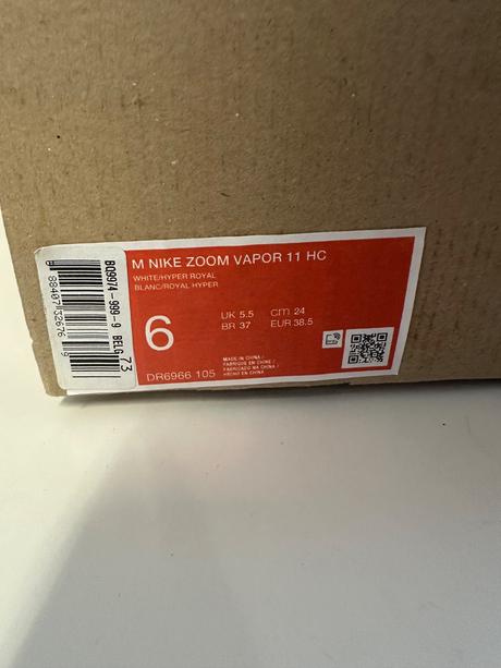 Nike vapor 11 hc tenisové halové boty - nové, nike,38