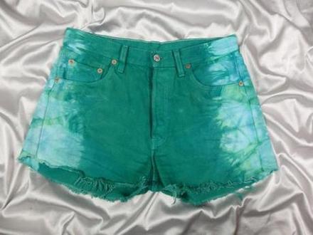 Kvalitné riflové kraťasy, s