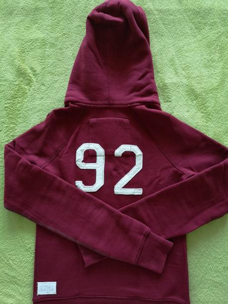 Nenosená mikina a&f, originál, abercrombie&fitch,s