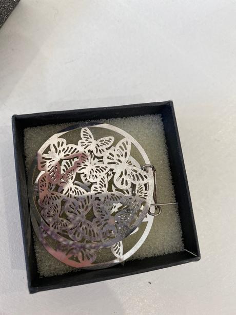 Krásne náušnice - motýle,