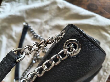 Michael kors kožená kabelka crossbody, michael kors