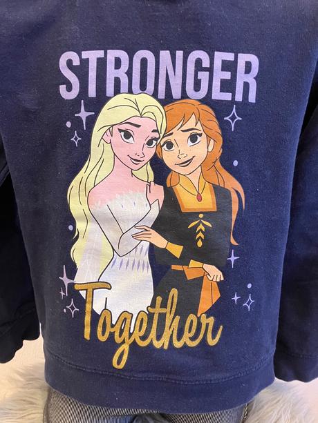 Dievčenská mikina frozen (122-128), 122