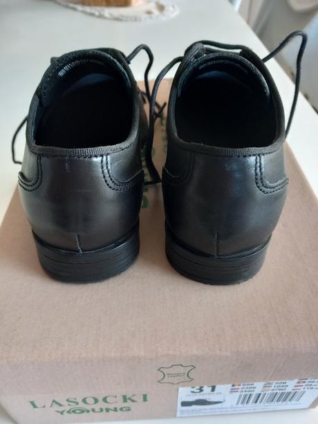 Kožené topánky, lasocki,31