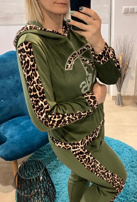 Dámska zamatová súprava, l / m / xl