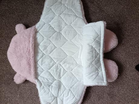 Fusak, zavinovačka pre bábätko, ružový, 