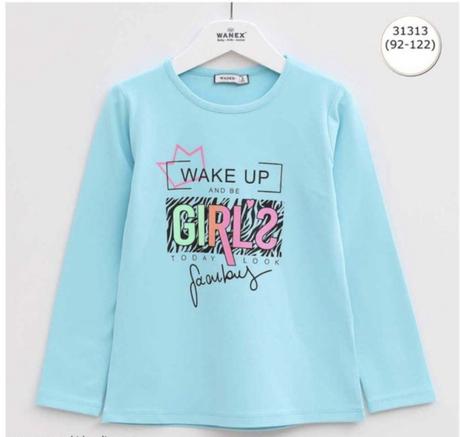 Tricko tyrkys wake up, 92 - 122