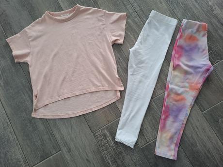 Next legíny 2x + tričko reserved, next,122