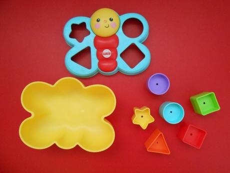 Vkladačka motýlik od fisher price, 