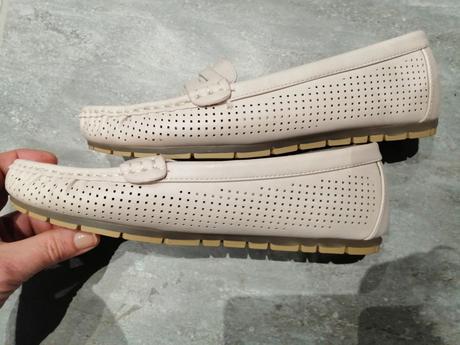 Mokasíny kyliecomfort bledoruž. v38,vd 24,5 max, 38